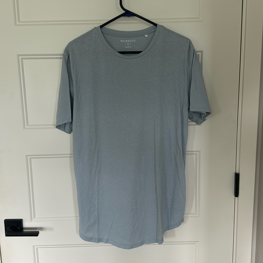 Mens Pacsun T-Shirt, Size Medium, Light Blue